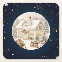 ヴィンテージユニーククリスマスの風景