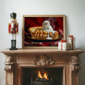 ヴィンテージユニーククリスマスアップルパイの切り離し 薄葉紙