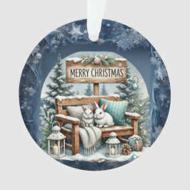 ヴィンテージユニーククリスマスシーナリー紙プレート オーナメント