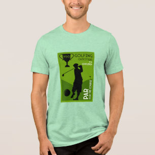 ヴィンテージユニークゴルフギフト トライブレンドTシャツ