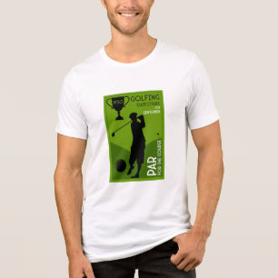 ヴィンテージユニークゴルフギフト トライブレンドTシャツ