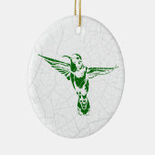 ヴィンテージユニークフローラ セラミックオーナメント (右)