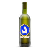 ヴィンテージユニークヴァージンマリアとイエスズスの聖水 シール