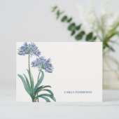 ヴィンテージユリパーソナライズされた文具 (スタンド正面)