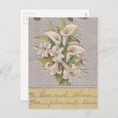 ヴィンテージユリ シーズンポストカード (正面/裏面)