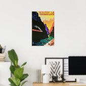 ヴィンテージユーゴスラビア旅行 ポスター (ホームオフィス)