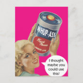 ヴィンテージユーモアのある葉書 ポストカード (正面)