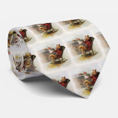 ヴィンテージユーモア、ロッキングチェア読の豚の本 ネクタイ (ロール)