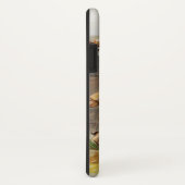 ヴィンテージユーモア、ロッキングチェア読の豚の本 Case-Mate iPhoneケース (裏面/右)