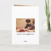 ヴィンテージユーリラックスモアと枕の組み合わせ カード (裏面)