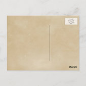 ヴィンテージユール(キリスト降誕祭)はがき ポストカード (裏面)