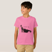 ヴィンテージヨガウーマンアップドッグアンティーク Tシャツ (正面フル)