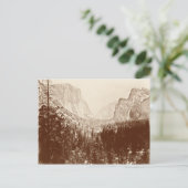 ヴィンテージヨセミテ国立公園 ポストカード (スタンド正面)