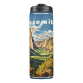 ヴィンテージヨセミテUSA名前をカスタムするタンブラー タンブラー (正面)