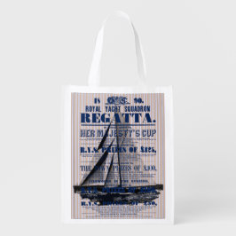 ヴィンテージヨットレガッタ広告 エコバッグ