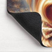 ヴィンテージヨークシャー絵画テリア マウスパッド (コーナー)