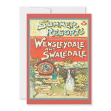 ヴィンテージヨークシャー鉄道観光客ガイドカバーアート