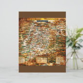 ヴィンテージヨーロッパ旧地図地図地理学 (スタンド正面)