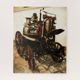 ヴィンテージヨーロッパ消防車 – コーチ博物館リスボン ジグソーパズル