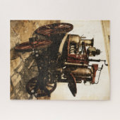 ヴィンテージヨーロッパ消防車 – コーチ博物館リスボン ジグソーパズル (横)