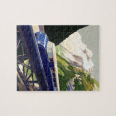 ヴィンテージヨーロッパ鉄道 ジグソーパズル (横)