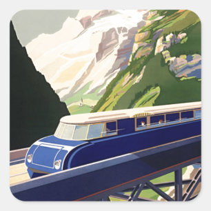 ヴィンテージヨーロッパ鉄道 スクエアシール