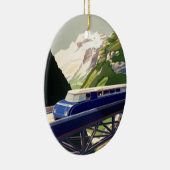 ヴィンテージヨーロッパ鉄道 セラミックオーナメント (右)