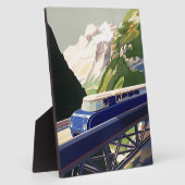 ヴィンテージヨーロッパ鉄道 フォトプラーク (側面)