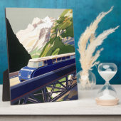 ヴィンテージヨーロッパ鉄道 フォトプラーク (側面)