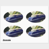 ヴィンテージヨーロッパ鉄道 楕円形シール (シート)