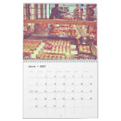 ヴィンテージヨーロッパ風景建築カレンダー カレンダー (3月 2027)