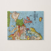 ヴィンテージヨーロッパ20世紀総合地図 ジグソーパズル (横)