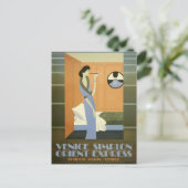 ヴィンテージヨーロッパ(列車のオリエント表現トラベル) ポストカード (スタンド正面)