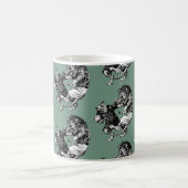 ヴィンテージラおもしろいグビーコーヒーマグ コーヒーマグカップ (中央)