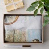 ヴィンテージライオンのイラストレーション切り離し 薄葉紙 (ギフト)