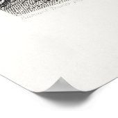 ヴィンテージライオンイラストレーション ポスター (角)