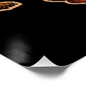 ヴィンテージライオンオークバレルパーソナライズされたブルワリービール ポスター (コーナー)