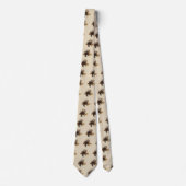 ヴィンテージライオンフィッシュ、海洋海生命動物 ネクタイ (正面)