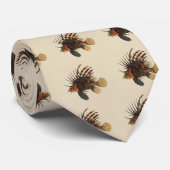 ヴィンテージライオンフィッシュ、海洋海生命動物 ネクタイ (ロール)