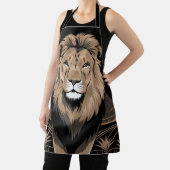 ヴィンテージライオンポートレート エプロン (インサイチュ)