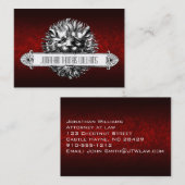 ヴィンテージライオンレザープレミアム名刺 名刺 (正面/裏面)