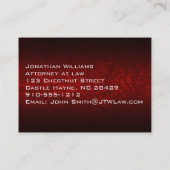 ヴィンテージライオンレザープレミアム名刺 名刺 (裏面)