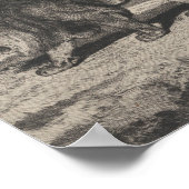 ヴィンテージライオン ポスター (角)