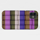 ヴィンテージライストライプボーモダンデザイン Case-Mate iPhoneケース (裏面(横))