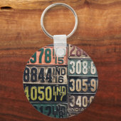 ヴィンテージライセンスプレート キーホルダー (正面)
