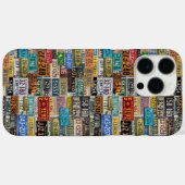 ヴィンテージライセンスプレート Case-Mate iPhoneケース (裏面 (横))