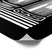 ヴィンテージライターのテーマ3 Color Me ポスター (角)