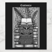 ヴィンテージライターのテーマ3 Color Me ワインラベル (シングルラベル)