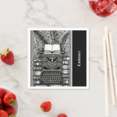 ヴィンテージライターテーマ3 スタンダードカクテルナプキン (インサイチュ)