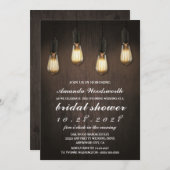 ヴィンテージライツシックブライダルシャワー招待状 招待状 (正面/裏面)